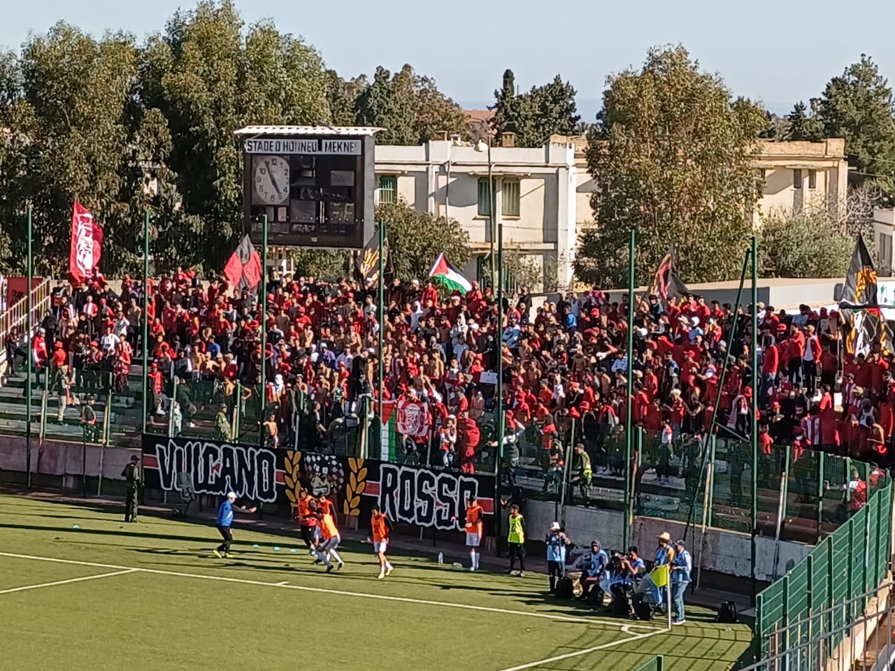 النادي المكناسي يفوز على الاتفاق الرياضي المراكشي بهدف فريد.