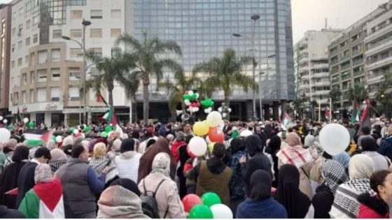 وقف الحرب بغزة يعجل بخروج ساكنة طنجة للإحتفال ولتأييد القضية الفلسطينية