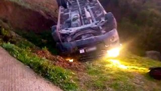 الفحص أنجرة.. إصابة حوالي 14 تلميذا في حادث انقلاب حافلة للنقل المدرسي.