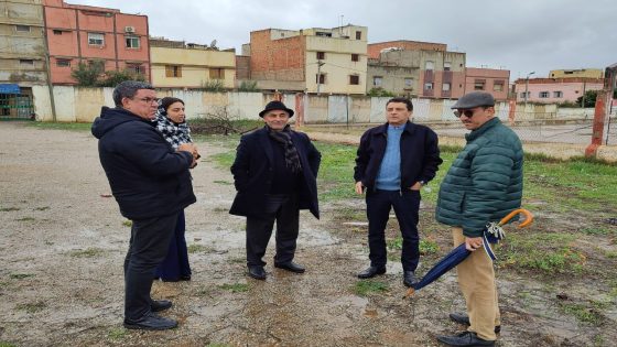 السيد عبدالصمد عرشان رئيس الجماعة الترابية تيفلت يضع اللمسات الأخيرة لاصلاح دارالشباب9يوليوز