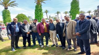 الرباط….حضور وازن للمتصرفين التربويين ضحايا الترقيات في وقفة17يناير أمام مقر الوزارة الوصية