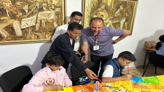 جمعية الجالية المغربية المقيمة بالخارج لمدينة تيفلت تنظم مسابقة في الرسم لفائدة التلاميذ