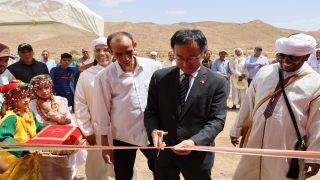 السفير الياباني في زيارة تنموية لمدينة تنغير