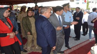 عامل صاحب الجلالة على إقليم الخميسات يشرف على إعطاء انطلاقة أشغال تشييد ملعب للقرب بالجماعة الترابية سيدي علال البحراوي