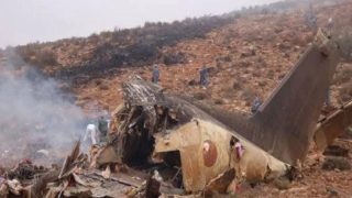سقوط طائرة عسكرية مغربية بمطار فاس أثناء مهمة تدريبية ووفاة طيارَيْن كانا على متنها