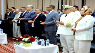 الخميسات :عامل الإقليم يترأس مراسيم الإنصات للخطاب الملكي السامي بمناسبة عيد العرش المجيد