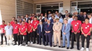 عامل مكناس يستقبل النادي المكناسي لكرة السلة بعد عودته للقسم الممتاز