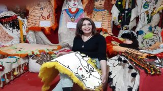 ميدلت: من رماد الجلود تولد القصيدة: حكاية فنانة ومجتمع