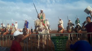 إنطلاق فعاليات الدورة 11 لمهرجان آيت عيسى عدي لفن التبوريدة بجماعة آيت ولال إقليم مكناس