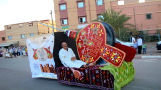 كرنفال تملسا… لوحات أمازيغية تروي تاريخ بومالن دادس في عيد العرش”