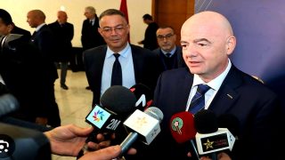 جياني إنفانتينو يخصص زيارة تفقدية لملعب طنجة الكبير