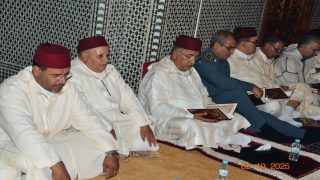 السيد عبداللطيف النحلي عامل صاحب الجلالة على إقليم الخميسات يحيي ذكرى وفاة الراحل الحسن الثاني