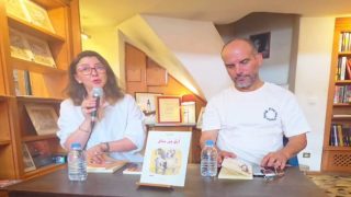 الإعلامي والشاعر سعيد كوبريت يوقع ديوانه الشعري “أرق من عناق ” بمكتبة الأعمدة في طنجة .