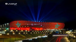 مجموعة لام ألف توقّع البصمة الضوئية لملعب الأمير مولاي عبد الله