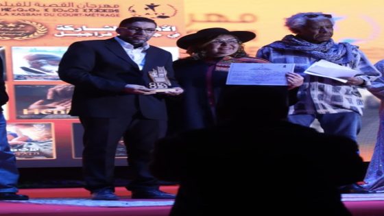 تتويج بويقوش مبارك بجائزة السيناريو في مهرجان القصبة الدولي للفيلم القصير بورزازات
