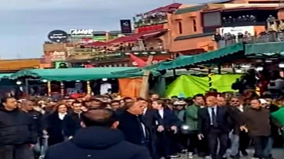 جامع الفنا يشتعل فرحًا… ولي العهد مولاي الحسن رفقة لالة سلمى ولالة خديجة في زيارة مفاجئة لمراكش