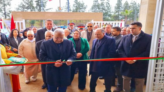 عامل إقليم الخميسات السيد عبداللطيف النحلي يشرف على إفتتاح فضاء الذاكرة التاريخية للمقاومة والتحرير بأولماس