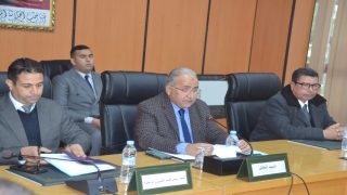 السيد عبداللطيف النحلي عامل إقليم الخميسات يترأس اجتماعاً لتفعيل المخطط الإقليمي لمواجهة موجة البرد