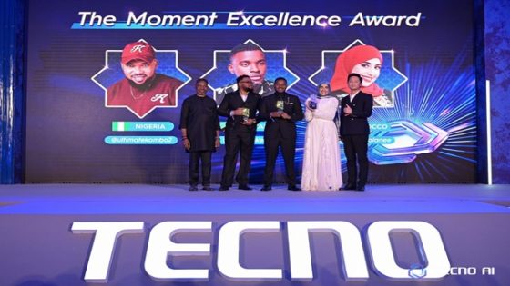 TECNO Glory Night Awards Celebrate Africa’s Top Creators at AFCON Morocco