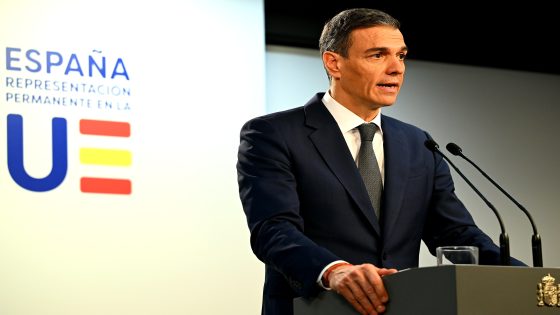 Conseil européen informel : Pedro Sánchez plaide pour un ordre international fondé sur le droit et la souveraineté européenne
