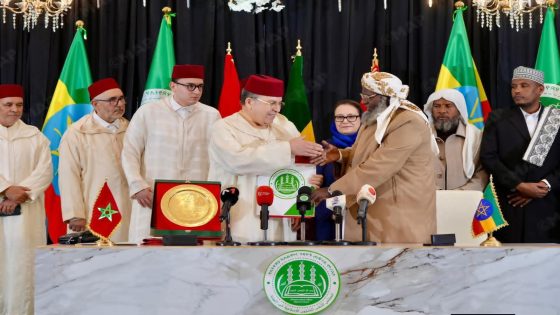 برعاية أمير المؤمنين… توقيع اتفاقيتين مغربيتين إثيوبيتين لتكريس الوسطية والاعتدال