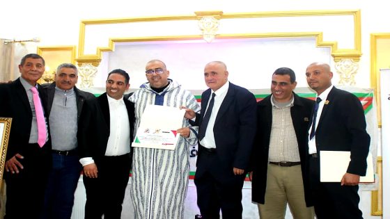 الهيئة الوطنية للشباب الملكي للدفاع عن الوحدة الترابية تحتفي بإنجازات المنتخب المغربي في الكان 25