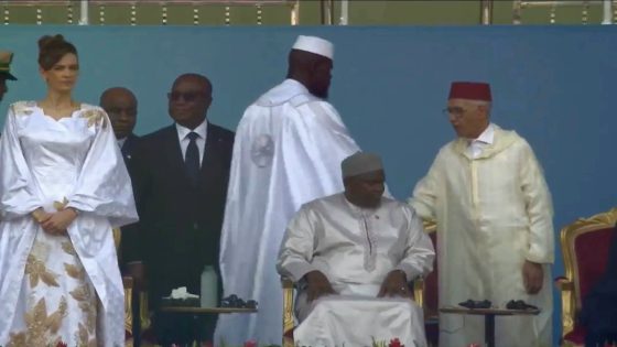 رئيس مجلس النواب راشيد الطالبي يحضر مراسم تنصيب رئيس غينيا