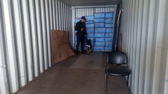 ضربة موجعة لشبكات التهريب الدولي: حجز 818 كلغ من الشيرا بميناء الدار البيضاء