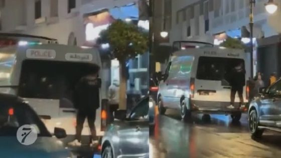 طنجة: توقيف قاصر في وضعية تشرد بعد تشبثه بسيارة للشرطة