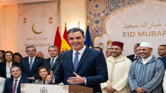 Pedro Sánchez adresse ses vœux de l’Aïd el-Fitr aux musulmans d’Espagne et du monde