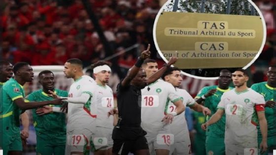 طعن الاتحاد السنغالي لكرة القدم أمام محكمة التحكيم الرياضي: -التوضيحات القانونية و قوة المركز القانوني للجامعة الملكية المغربية لكرة القدم والكاف.