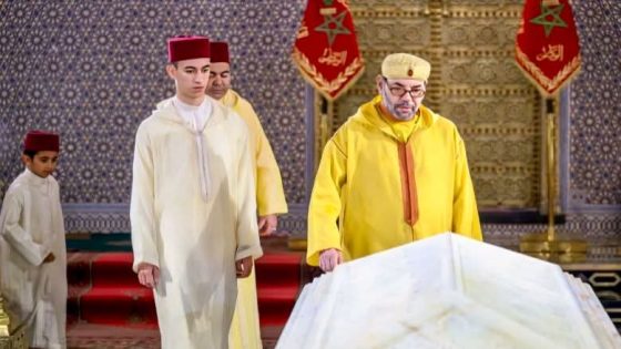 الملك محمد السادس يترحم على أرواح الراحلين محمد الخامس والحسن الثاني