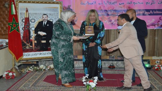 الخميسات…شبكة الاورو عربية للصحافة تنظم أمسية فنيةوتكريم فعاليات نسائية بمناسبة اليوم العالمي للمرأة