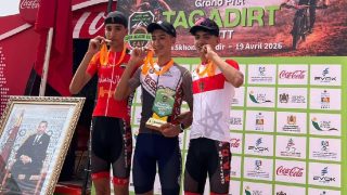 حصيلة ممتازة لنادي ” اجيال دمنات “الجائزة الكبرى لاكادير للدراجة الجبلية ! 