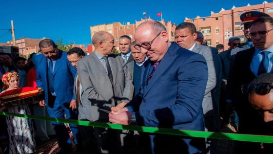 تنغير: الكاتب العام لعمالة تنغير يشرف على افتتاح معرض الصناعة التقليدية الموازي لمنتدى المضايق والواحات