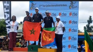 Tour du Bénin 2026 : 4éme Étape Dasso-Porto-Novo : MRAOUNI SALAH EDDINE se distingue .