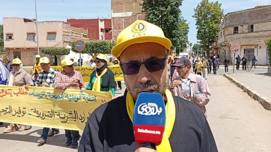 فاتح ماي بالخميسات: CDT ترفع شعار الكرامة وتصف الحوار الاجتماعي بـالفارغ