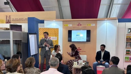 Présentation de l’édition arabe de L’Infini dans un roseau à Rabat