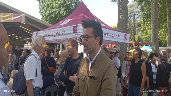 Le maire d’Agen renforce sa politique de proximité au marché du Pin et confirme son engagement pour la revitalisation du quartier ainsi que l’étude d’un jumelage avec une ville marocaine