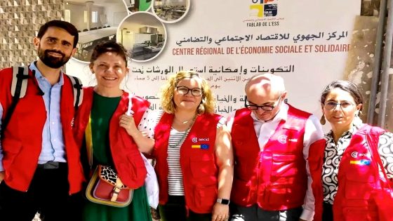 وفد من التعاون الإسباني يزور مركز اتحاد العمل النسائي بطنجة لتعزيز جهود تمكين النساء ومناهضة العنف